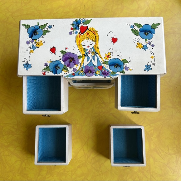 Vintage Other - 60’s Japanese Jewelry Box